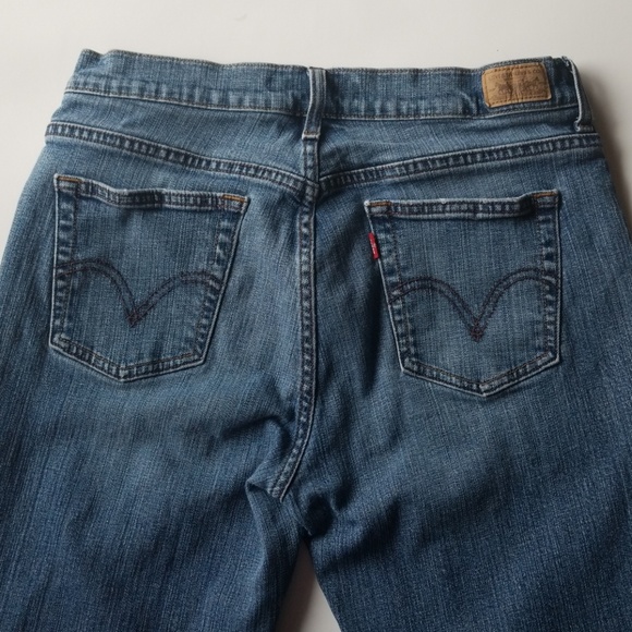 Levi 505 Straight Leg Stretch - Sz 10 - Picture 3 of 4